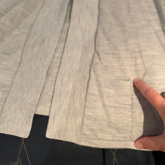 EUC Lululemon Blissful Zen Sweater Heathered Starlight (Blue/Grey)-size M (8/10) - Picture 11 of 16